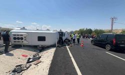 Nevşehir’de feci kaza; 2’si ağır, 13 yaralı