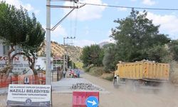 Ocaklı Mahallesi’nde bozulan yol yenilendi