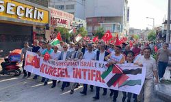 Osmaniye’de binlerce kişi Filistin için yürüdü