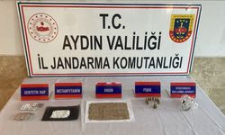 Pansiyon odasında uyuşturucu madde ile yakalandı