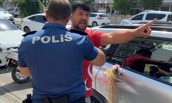 Polis “Çekeceğim” dedi, sürücü “Çektirtmem” diyerek mukavemet gösterdi