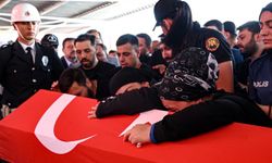 Şehit polis memuru Halil İbrahim Kuzkun son yolculuğuna uğurlandı