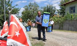 Sıfır Atıkta örnek köy: Her evde geri dönüşüm kutusu