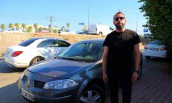 Tartıştığı kişinin arabasını alıp Antalya’ya park etti