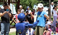 Tatile gidemeyen çocuklar muhtar sayesinde unutulmaz bir gün yaşadı