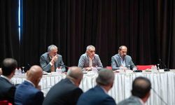 TFF Başkanı Hacıosmanoğlu, Dış İlişkiler Kurulu ile bir araya geldi