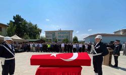 Tümörle mücadeleye yenik düşen polis memuru için anlamlı veda