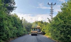 Zonguldak’ta köy yolu çalışmaları tamamlandı