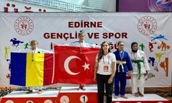 Edirne’de altın madalya Serra’nın: Sakarya’nın gururu oldu