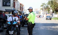 Polisten motosiklet sürücülerine dronlu denetim: 210 bin TL ceza kesildi, 11 motosiklet trafikten men edildi