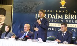 Adalet Bakanı Tunç, Tekirdağ'da AK Parti Türkiye Buluşmaları'nda konuştu: