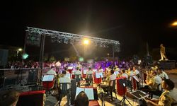 Kırklareli'nde askeri bando konser verdi