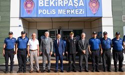 Kocaeli Valisi Aktaş, Bekirpaşa Polis Merkezi'ni ziyaret etti