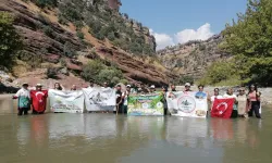 Şanlıurfa’dan Zore Kanyonu için geldiler