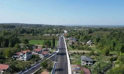 750 metrelik yol 5 bin ton asfaltla yenilendi