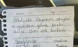 Depremi yaşayan köy çocuklarından AFAD’a duygulandıran not