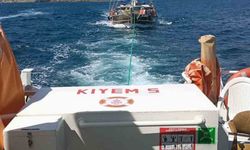 Fethiye Kızılada  açıklarında su alan tekne KIYEM ekiplerince kurtarıldı