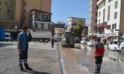 Hakkari’de işportacılar kendilerine ayrılan alanda çalışacak