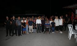 İskenderun polisi halkın derdini dinlemeye devam ediyor