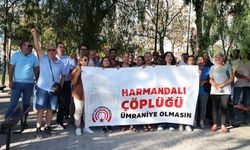 İzmirlilerden ‘Harmandalı çöplüğü’ kapatılsın eylemi