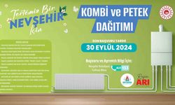 Nevşehir Belediyesi kombi ve petek desteği sağlayacak