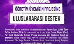 Niğde Ömer Halisdemir Üniversitesi Öğretim Üyesinin Projesine Uluslararası Destek