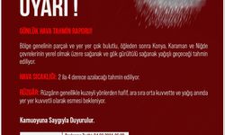 Niğde Valiliği’nden kuvvetli yağış uyarısı