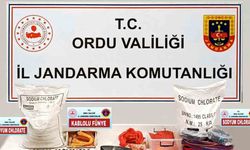 Ordu’da bir evde çok sayıda patlayıcı madde ele geçirildi