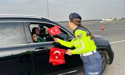 Sakarya’da 29 Ekim Cumhuriyet Bayramı coşkusu otoyollara taştı