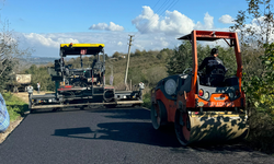 Bağlantı yolu asfaltlandı