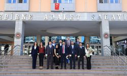 Edirne Baro Başkanı Karakoç mazbatasını aldı