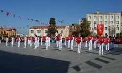 Edirne'nin ilçelerinde 29 Ekim Cumhuriyet Bayramı kutlandı