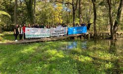 Kırklareli'nde doğa yürüyüşü düzenlendi