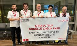 Yeryüzü Doktorları Derneği gönüllü sağlık ekibi Arnavutluk'a gitti