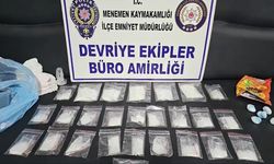 3 uyuşturucu taciri polis devriyesinde yakalandı