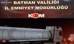 Batman’da 26 ton 424 litre kaçak akaryakıt ele geçirildi