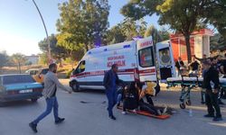 Elazığ’da ticari taksi ile motosiklet çarpıştı: 1 yaralı