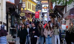 Yerli turistler Odunpazarı’nda yoğunluk oluşturdu