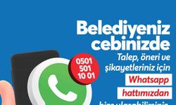 Yüreğir’de  Whatsapp İletişim Hattı kuruldu