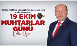 Başkan Ata'dan muhtarlar günü mesajı