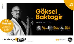 Göksel Baktagir ve Galata Quartet Büyükşehir sahnesine çıkıyor