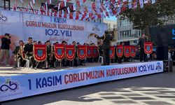 Çorlu'nun düşman işgalinden kurtuluşunun 102. yıl dönümü kutlandı