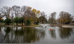 Sakarya kent merkezindeki parklar güz renkleriyle hareketlendi