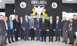 Kırklareli TSO yönetimi CHP'lileri ağırladı