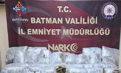 Batman’da 52 kilo 700 gram skunk ele geçirildi