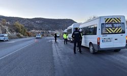 Bozkır’da okul servis araçları denetlendi