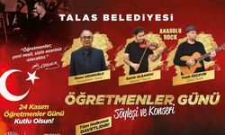 Talas’ta Öğretmenler Günü için özel program