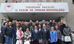 Tekirdağ’da çiftçilere tarımda suyun etkin kullanımı anlatıldı