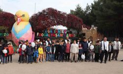 Yetim çocuklar Gaziantep Doğal Yaşam Parkı’nı gezdi