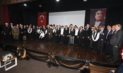 Ahmet Uçak Atatürk'ü anma gösterisine katıldı